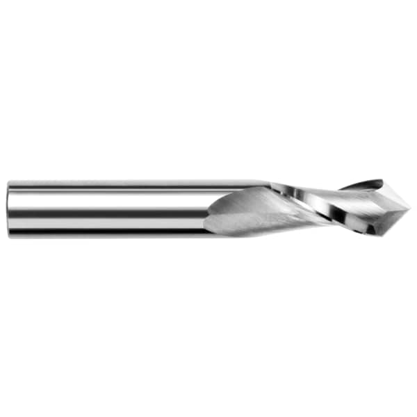 Drill/End Mill - Mill Style - 2 Flute, 0.0469" (3/64), Shank Dia.: 1/8"
